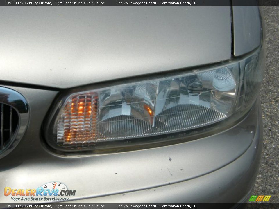 1999 Buick Century Custom Light Sandrift Metallic / Taupe Photo #9