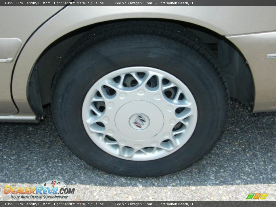 1999 Buick Century Custom Light Sandrift Metallic / Taupe Photo #10