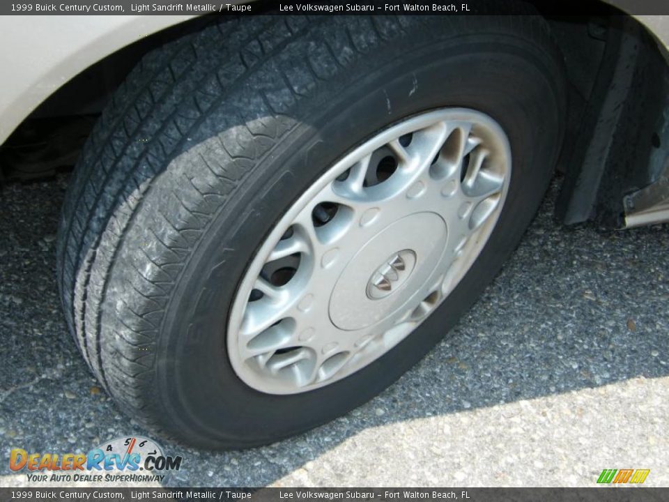 1999 Buick Century Custom Light Sandrift Metallic / Taupe Photo #11