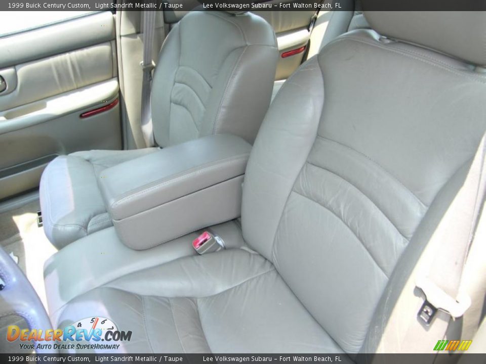 1999 Buick Century Custom Light Sandrift Metallic / Taupe Photo #13