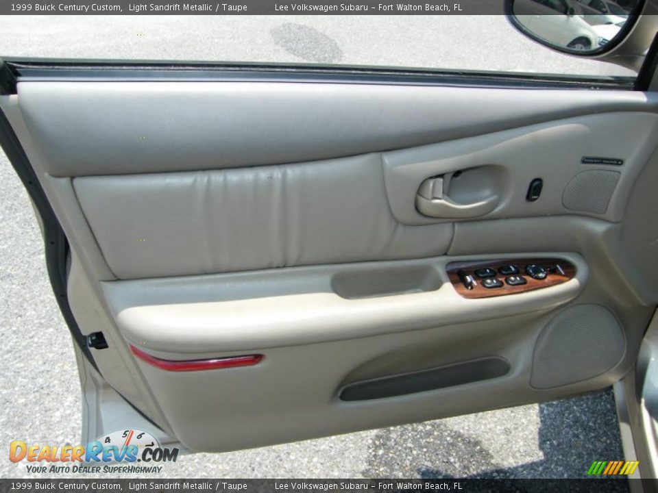 1999 Buick Century Custom Light Sandrift Metallic / Taupe Photo #16