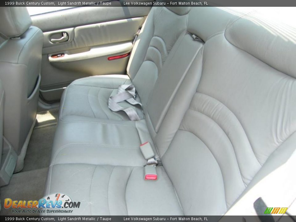 1999 Buick Century Custom Light Sandrift Metallic / Taupe Photo #20