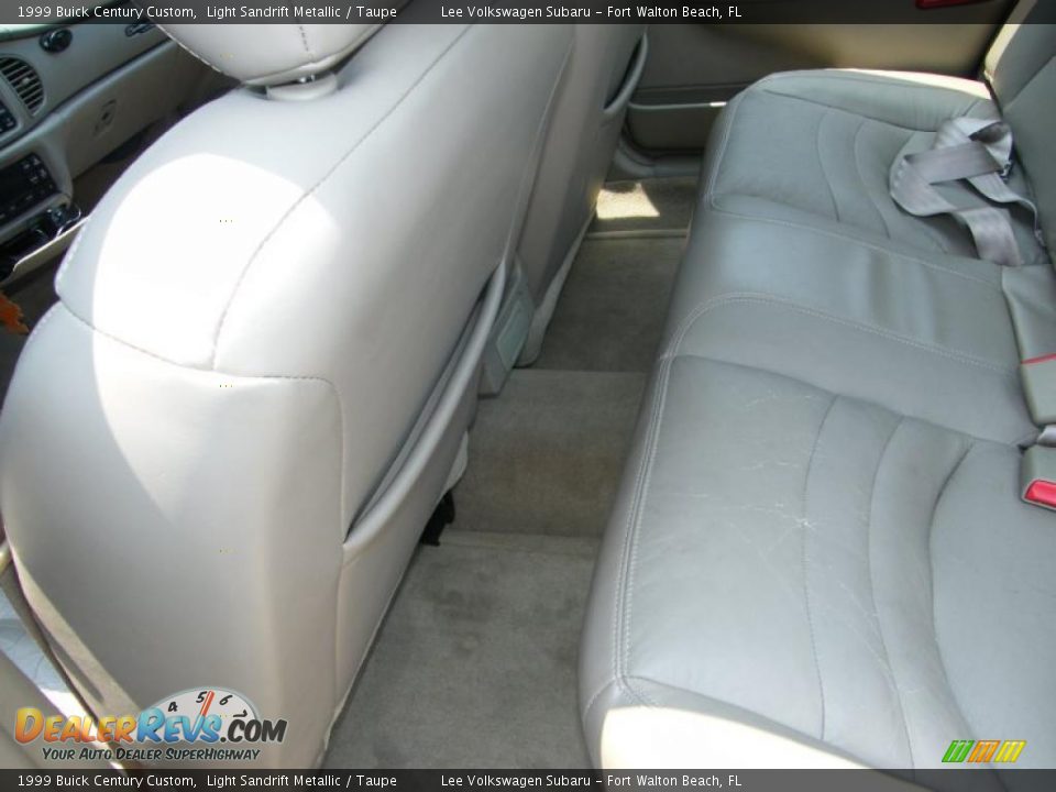 1999 Buick Century Custom Light Sandrift Metallic / Taupe Photo #21