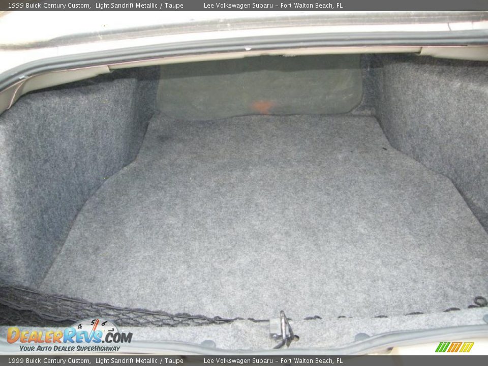 1999 Buick Century Custom Light Sandrift Metallic / Taupe Photo #23