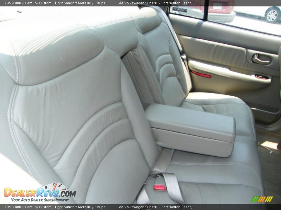 1999 Buick Century Custom Light Sandrift Metallic / Taupe Photo #24