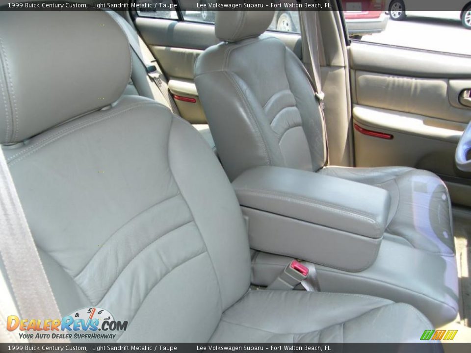 1999 Buick Century Custom Light Sandrift Metallic / Taupe Photo #25