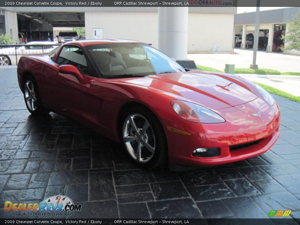 2009 Chevrolet Corvette Coupe Victory Red / Ebony Photo #2