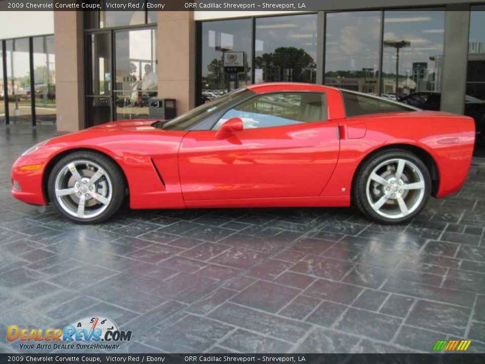 2009 Chevrolet Corvette Coupe Victory Red / Ebony Photo #3
