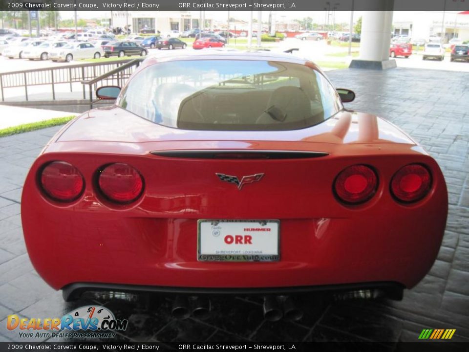 2009 Chevrolet Corvette Coupe Victory Red / Ebony Photo #6