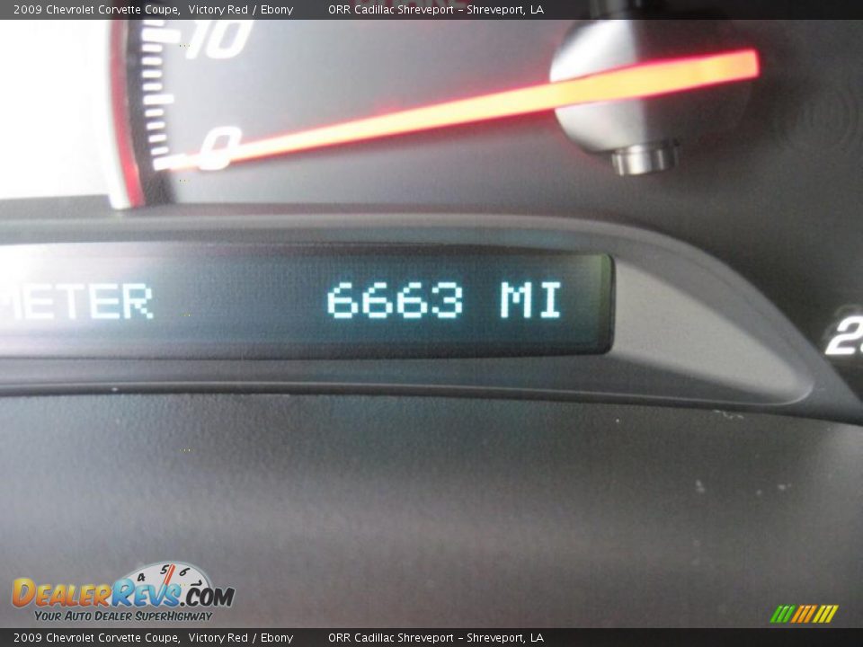 2009 Chevrolet Corvette Coupe Victory Red / Ebony Photo #9