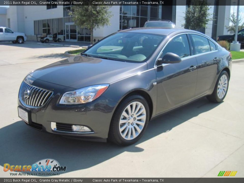 2011 Buick Regal CXL Granite Gray Metallic / Ebony Photo #1