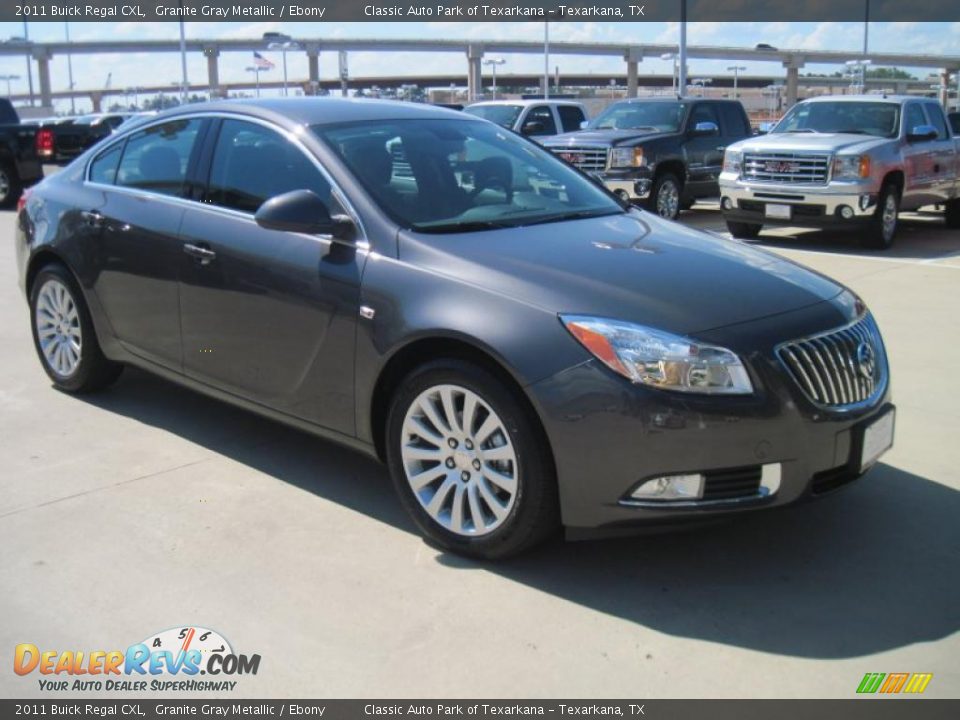 2011 Buick Regal CXL Granite Gray Metallic / Ebony Photo #2