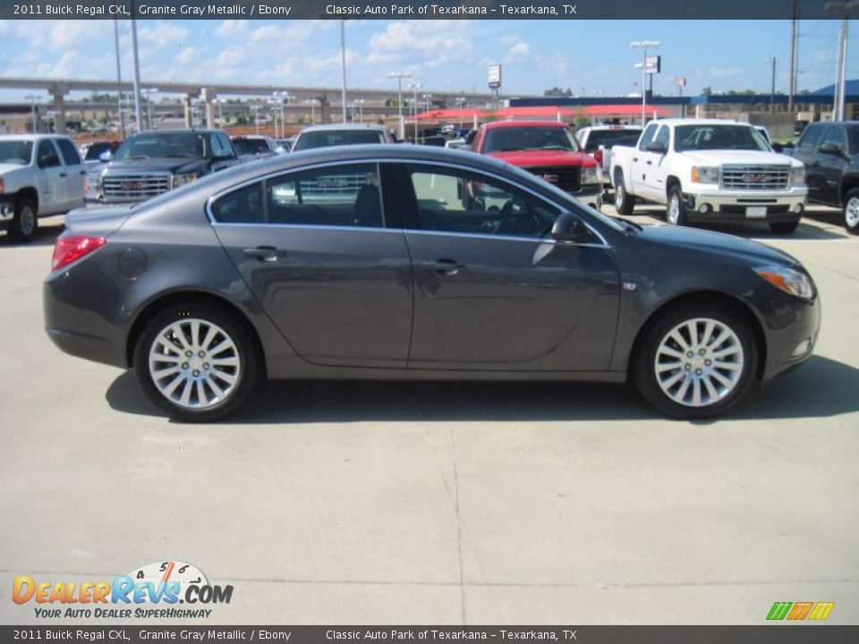 2011 Buick Regal CXL Granite Gray Metallic / Ebony Photo #4