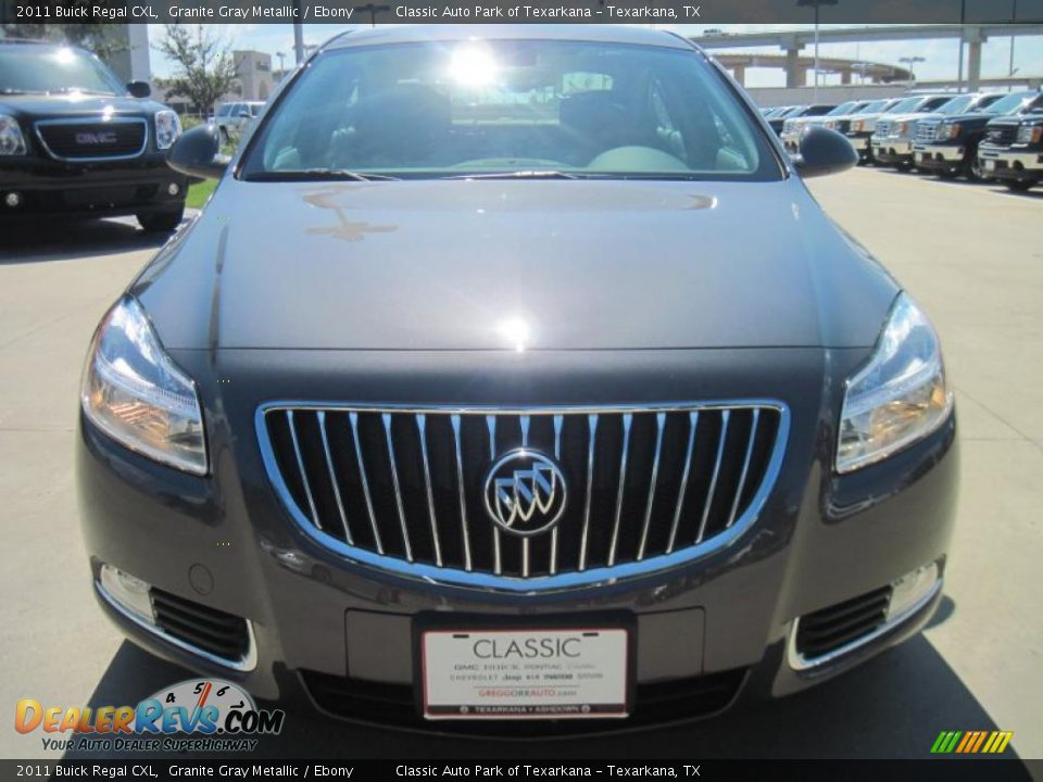2011 Buick Regal CXL Granite Gray Metallic / Ebony Photo #5