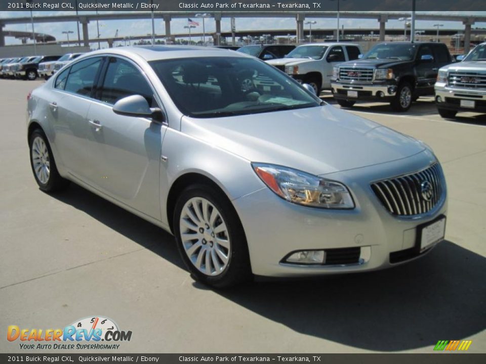 2011 Buick Regal CXL Quicksilver Metallic / Ebony Photo #2