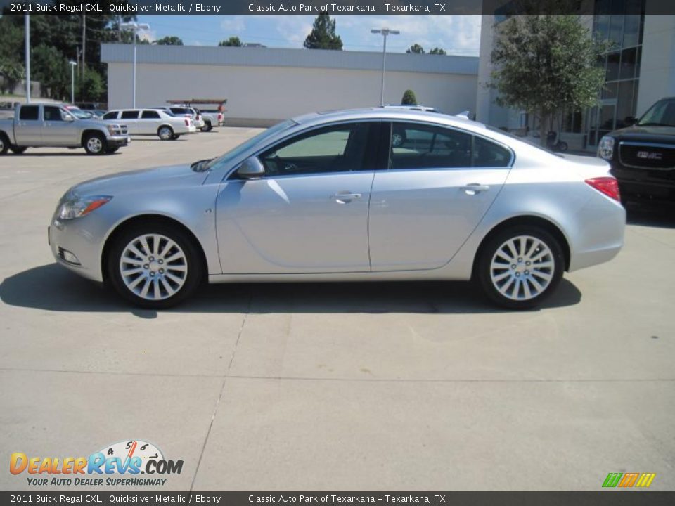 2011 Buick Regal CXL Quicksilver Metallic / Ebony Photo #3