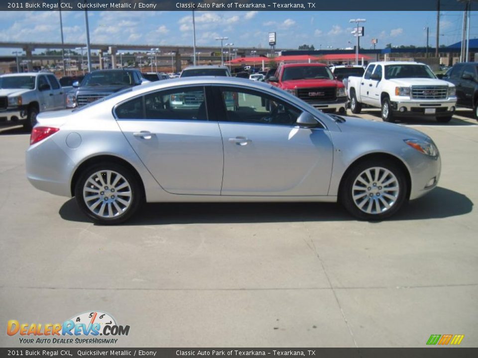 2011 Buick Regal CXL Quicksilver Metallic / Ebony Photo #4