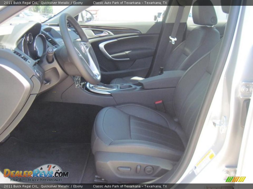 2011 Buick Regal CXL Quicksilver Metallic / Ebony Photo #7