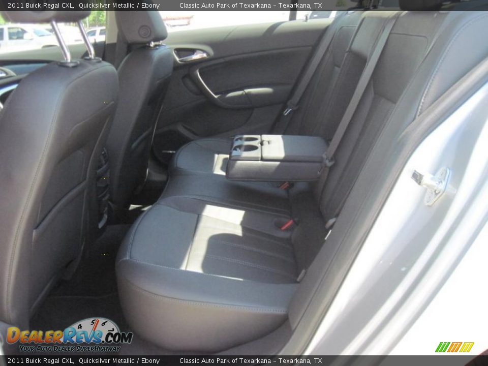 2011 Buick Regal CXL Quicksilver Metallic / Ebony Photo #8