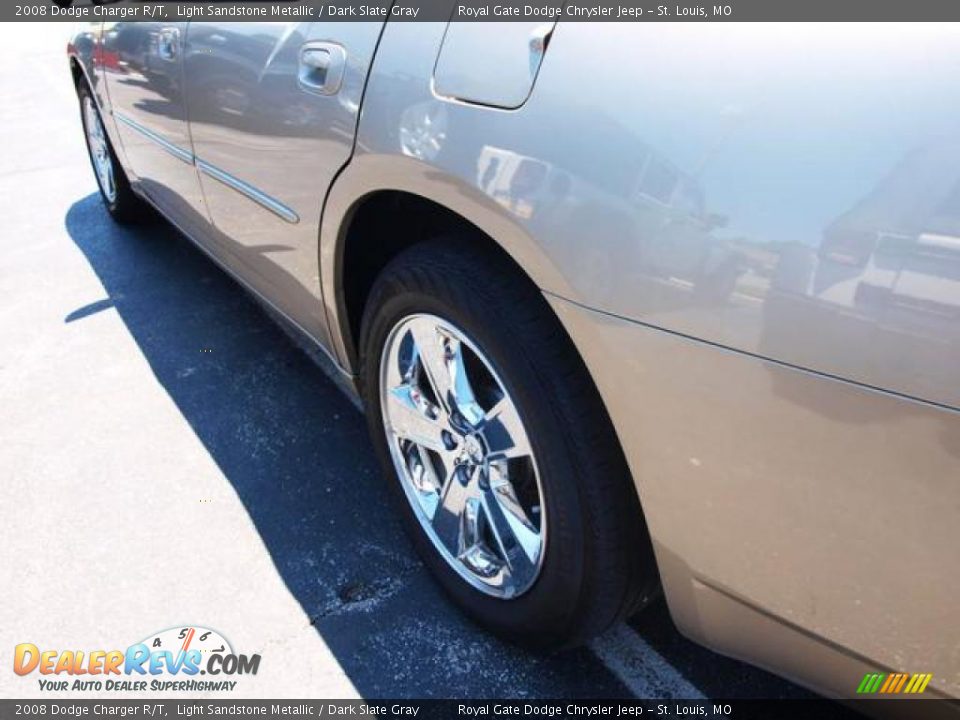 2008 Dodge Charger R/T Light Sandstone Metallic / Dark Slate Gray Photo #4