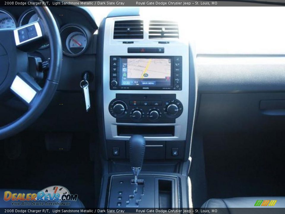 2008 Dodge Charger R/T Light Sandstone Metallic / Dark Slate Gray Photo #12