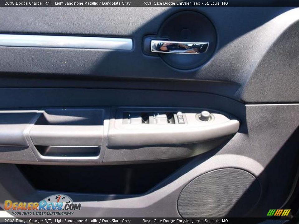 2008 Dodge Charger R/T Light Sandstone Metallic / Dark Slate Gray Photo #15