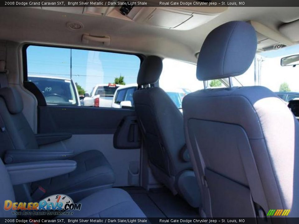 2008 Dodge Grand Caravan SXT Bright Silver Metallic / Dark Slate/Light Shale Photo #9