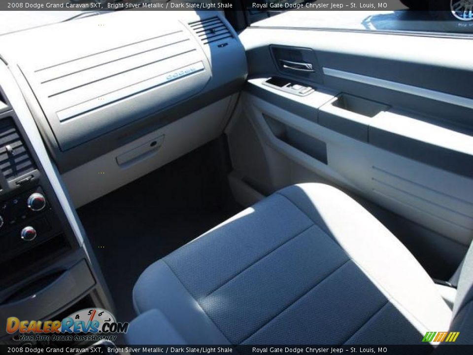 2008 Dodge Grand Caravan SXT Bright Silver Metallic / Dark Slate/Light Shale Photo #13
