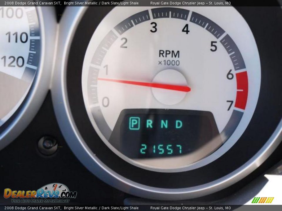 2008 Dodge Grand Caravan SXT Bright Silver Metallic / Dark Slate/Light Shale Photo #14