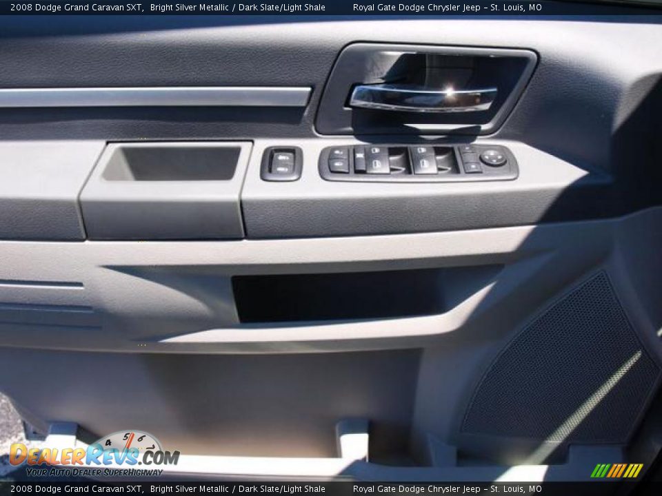 2008 Dodge Grand Caravan SXT Bright Silver Metallic / Dark Slate/Light Shale Photo #15