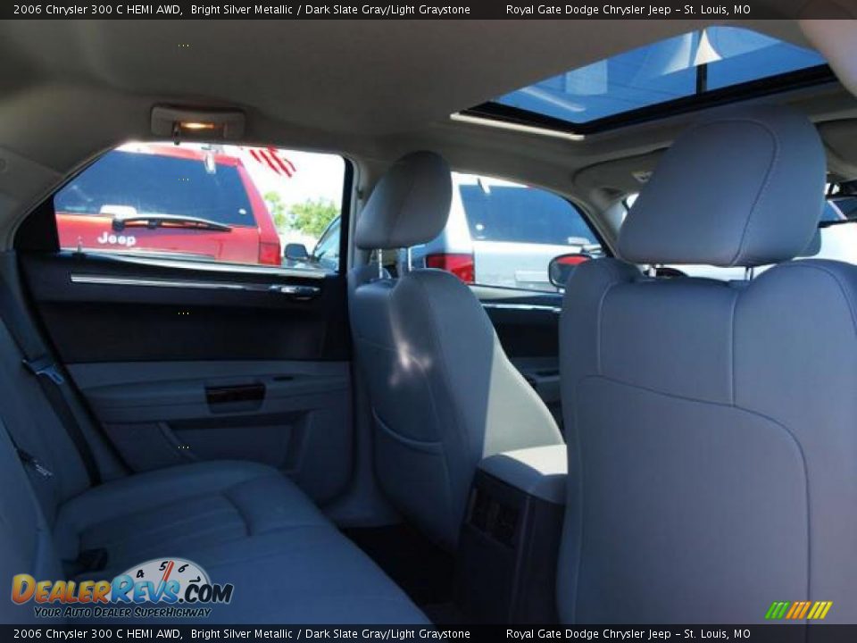 2006 Chrysler 300 C HEMI AWD Bright Silver Metallic / Dark Slate Gray/Light Graystone Photo #9