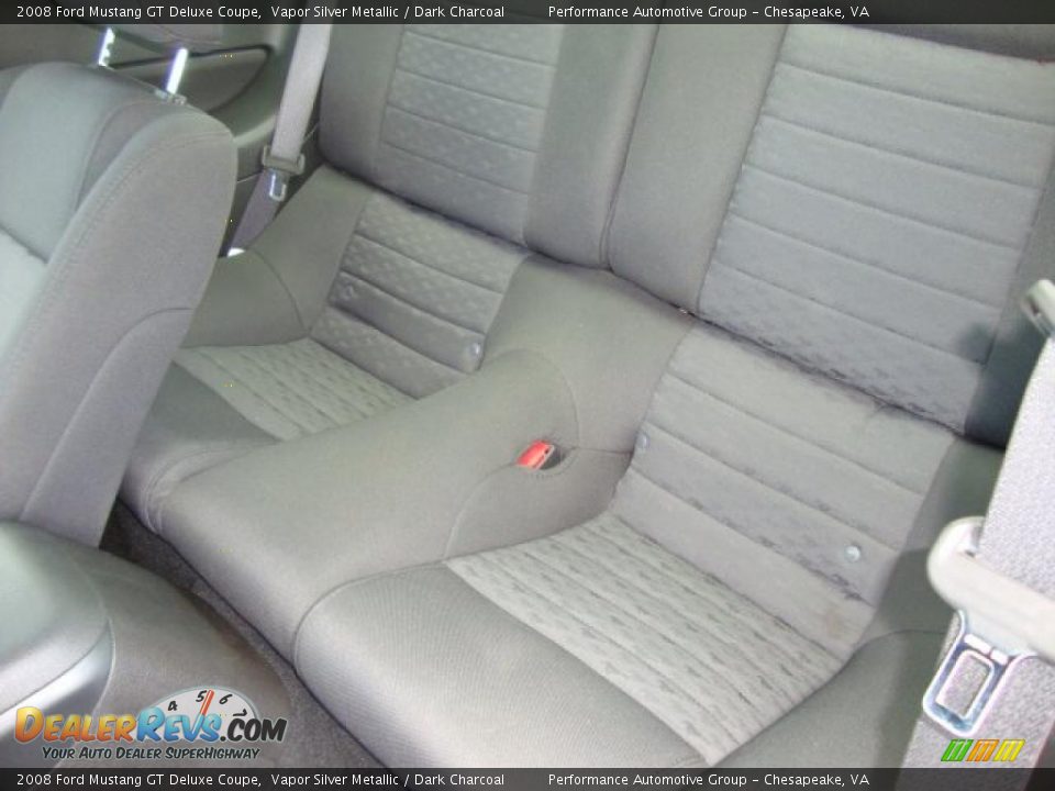 2008 Ford Mustang GT Deluxe Coupe Vapor Silver Metallic / Dark Charcoal Photo #9