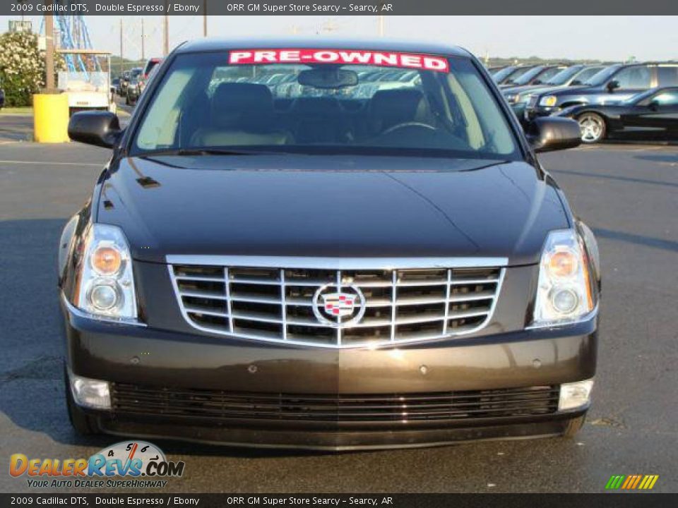 2009 Cadillac DTS Double Espresso / Ebony Photo #2