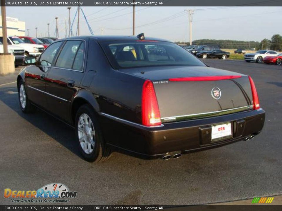 2009 Cadillac DTS Double Espresso / Ebony Photo #4