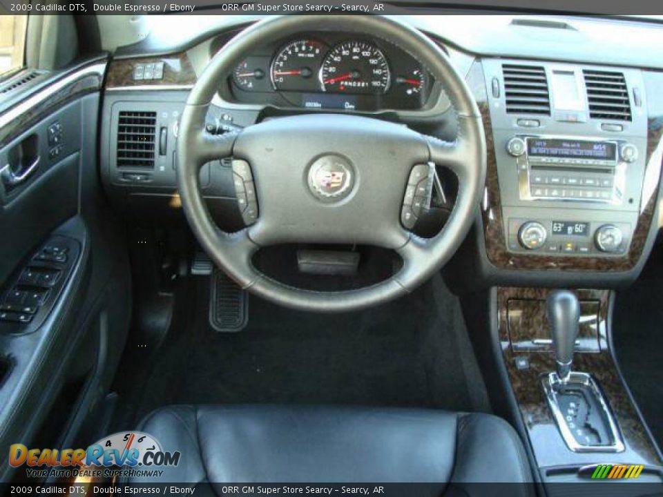 2009 Cadillac DTS Double Espresso / Ebony Photo #5
