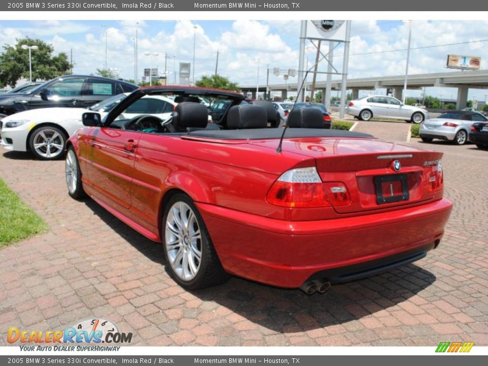 Imola red bmw 3 series convertible #3