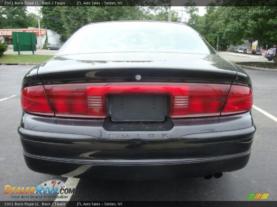 2001 Buick Regal LS Black / Taupe Photo #5