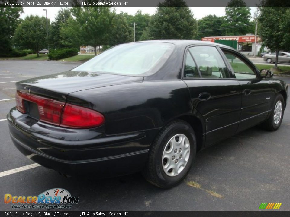 2001 Buick Regal LS Black / Taupe Photo #6