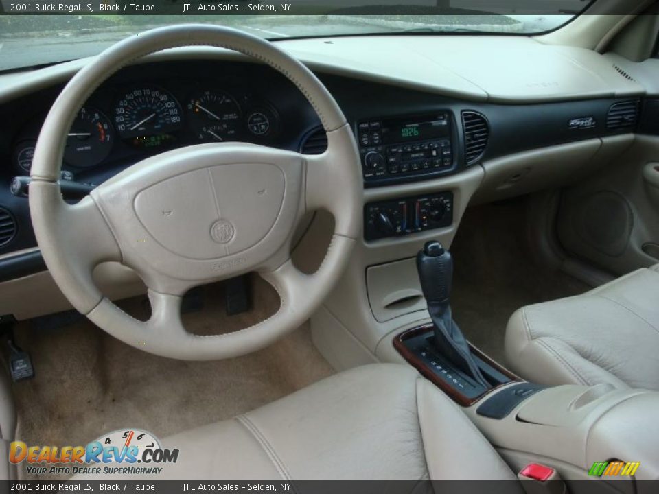 2001 Buick Regal LS Black / Taupe Photo #13