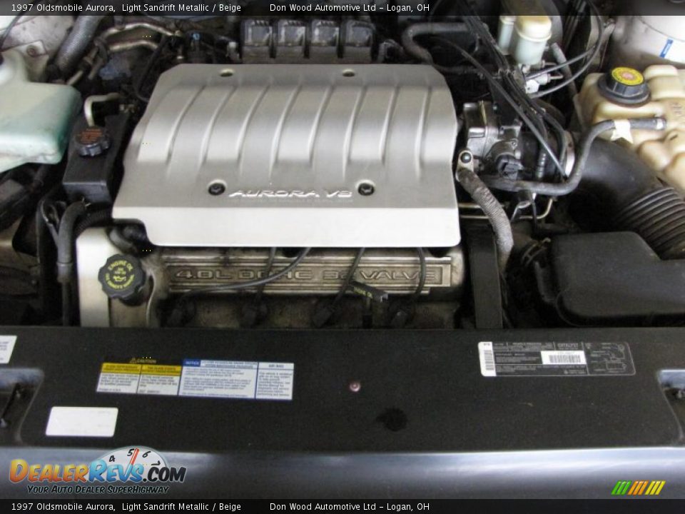 1997 Oldsmobile Aurora Light Sandrift Metallic / Beige Photo #27