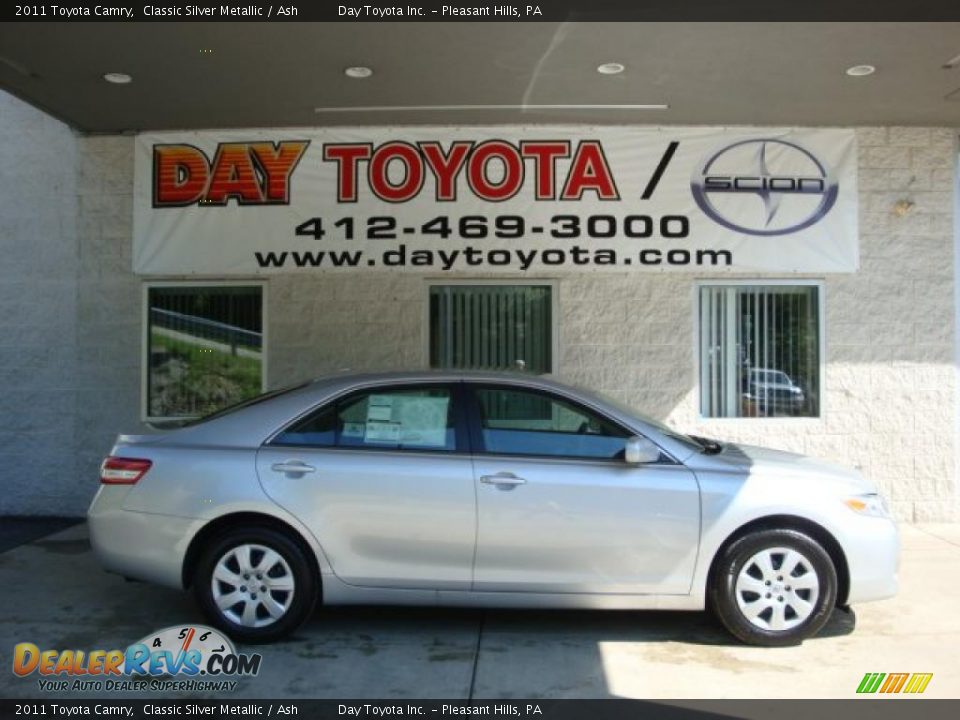 2011 Toyota Camry Classic Silver Metallic / Ash Photo #1