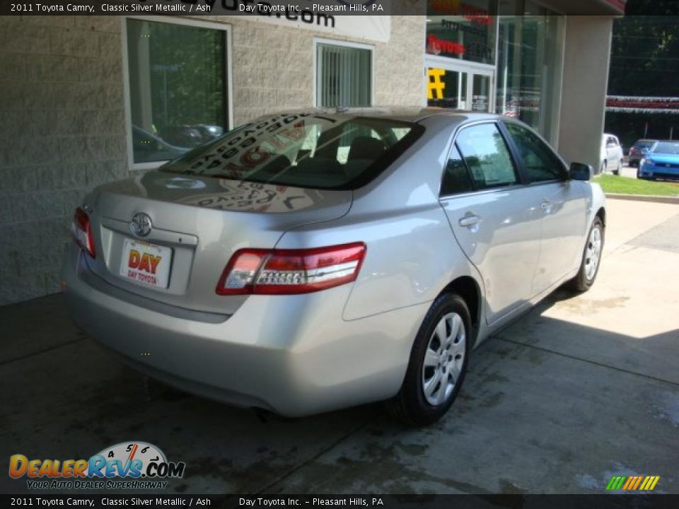 2011 Toyota Camry Classic Silver Metallic / Ash Photo #2