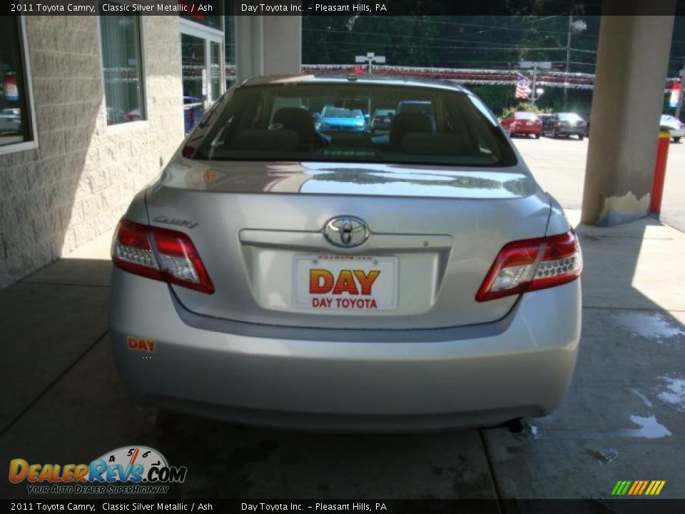 2011 Toyota Camry Classic Silver Metallic / Ash Photo #3