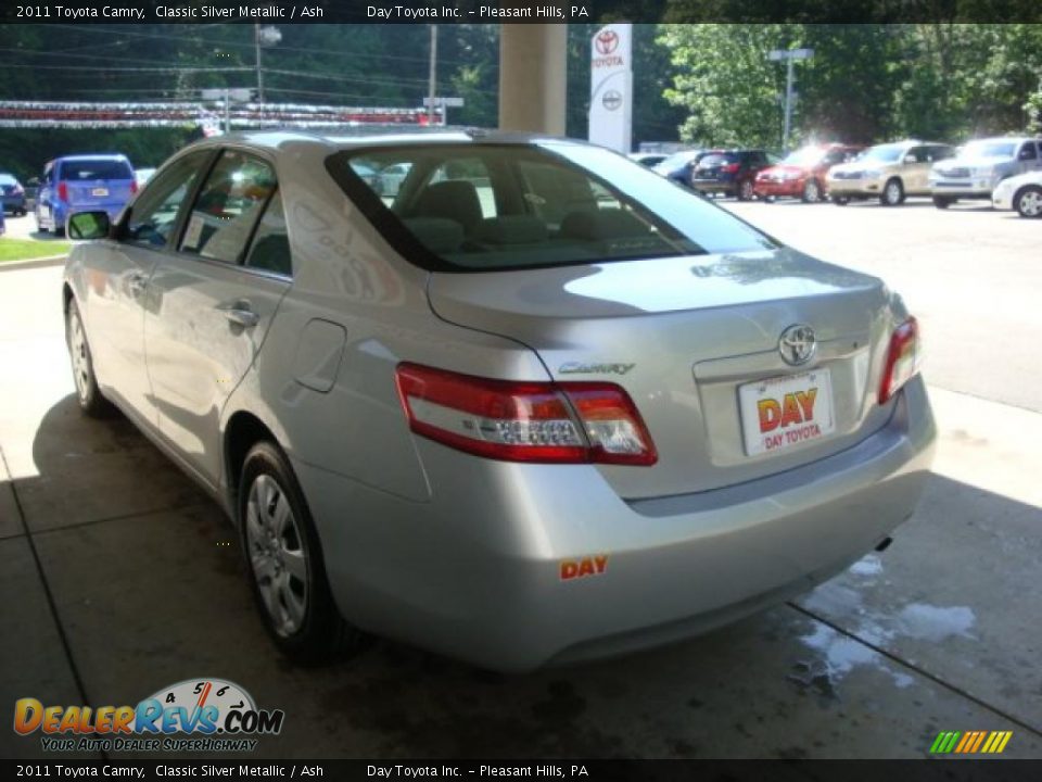 2011 Toyota Camry Classic Silver Metallic / Ash Photo #4