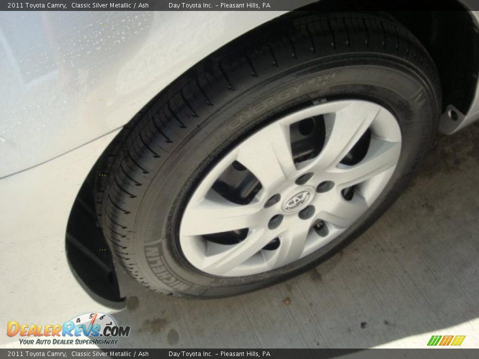 2011 Toyota Camry Classic Silver Metallic / Ash Photo #7