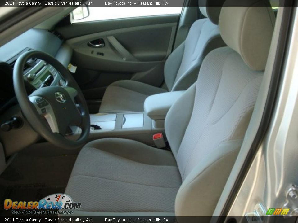 2011 Toyota Camry Classic Silver Metallic / Ash Photo #8
