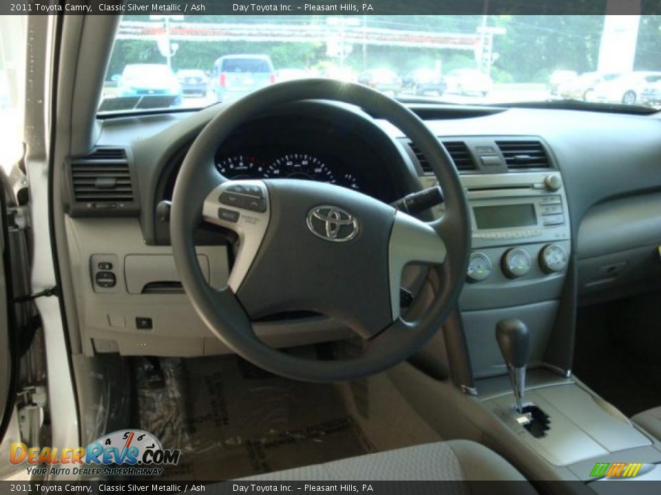 2011 Toyota Camry Classic Silver Metallic / Ash Photo #10