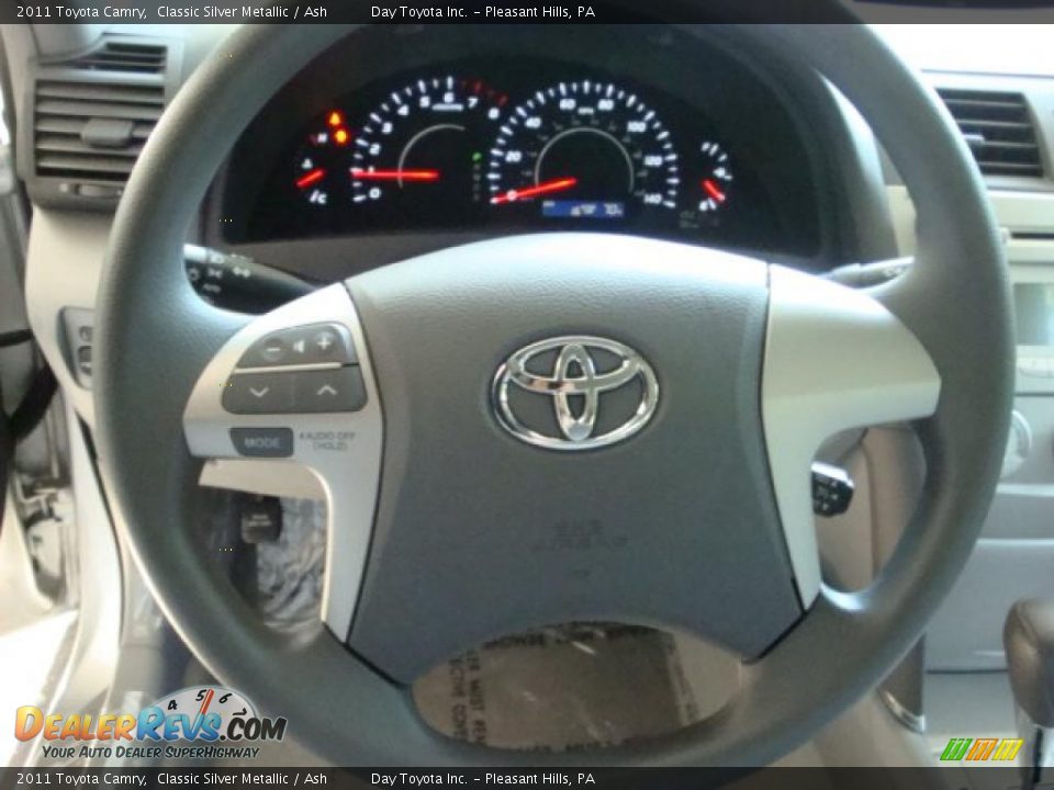 2011 Toyota Camry Classic Silver Metallic / Ash Photo #12