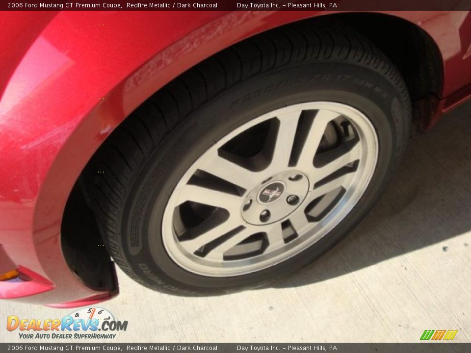 2006 Ford Mustang GT Premium Coupe Redfire Metallic / Dark Charcoal Photo #7