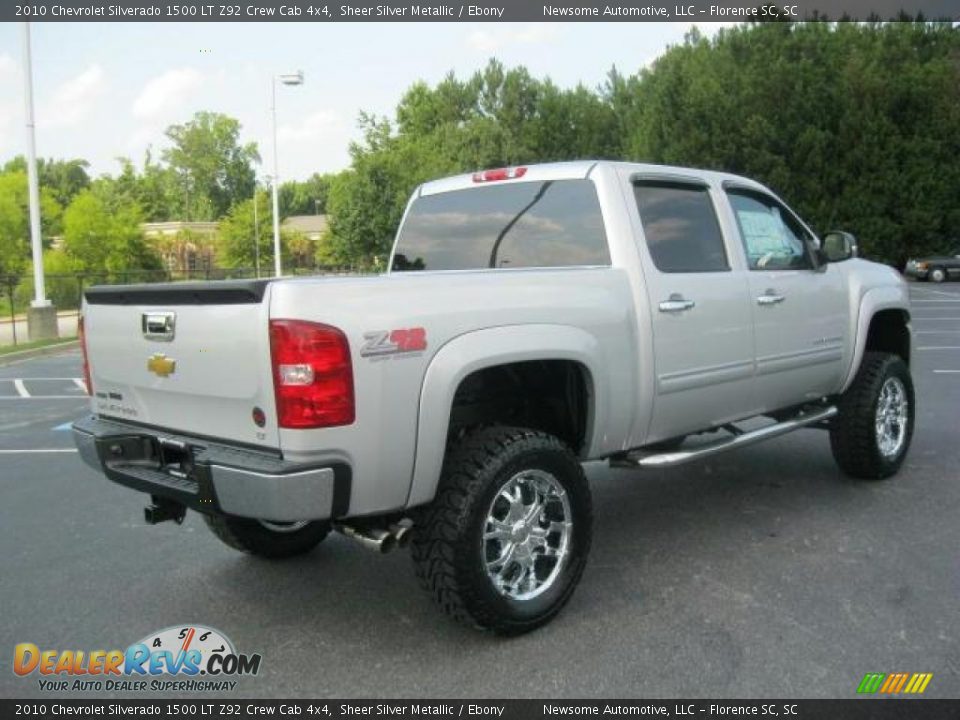 2010 Chevrolet Silverado 1500 LT Z92 Crew Cab 4x4 Sheer Silver Metallic / Ebony Photo #2